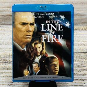In the Line of Fire [1993 Blu-ray] Clint Eastwood Action‎ Thriller Movie Film